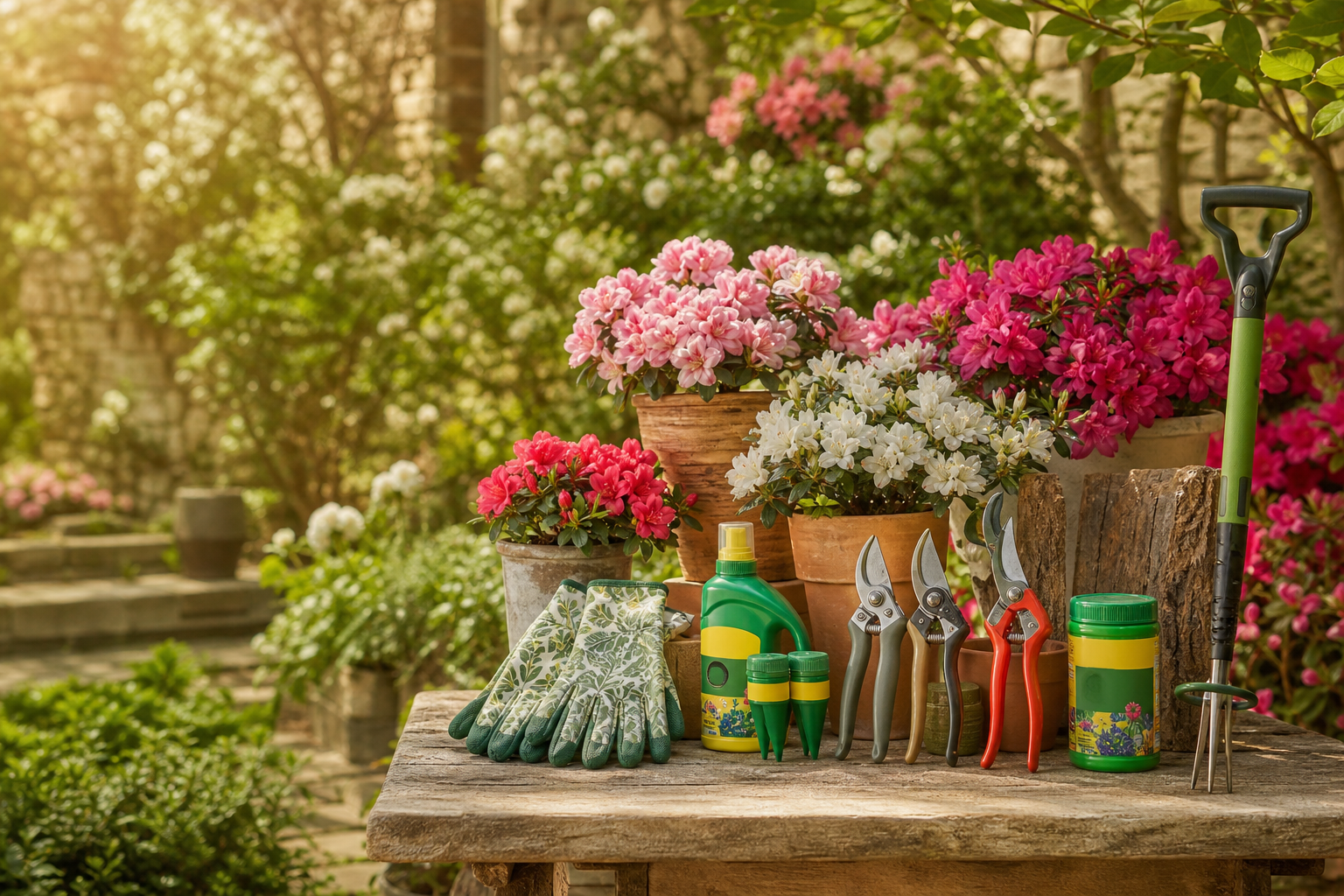 Azaleas for borders, pots and shaded gardens