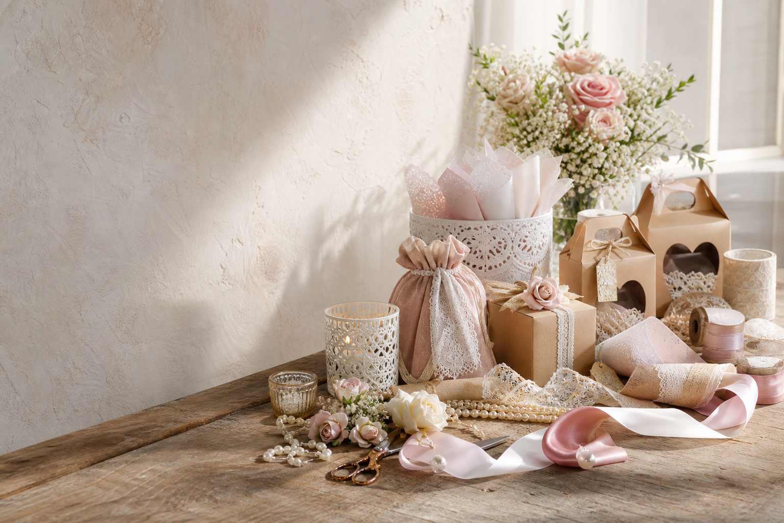 Bridal craft ideas and wedding DIY supplies