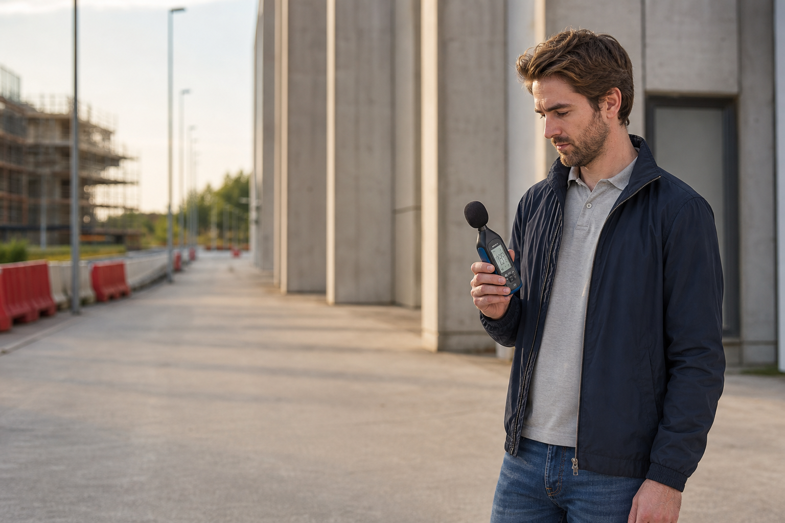 Decibel meters for clear noise checks