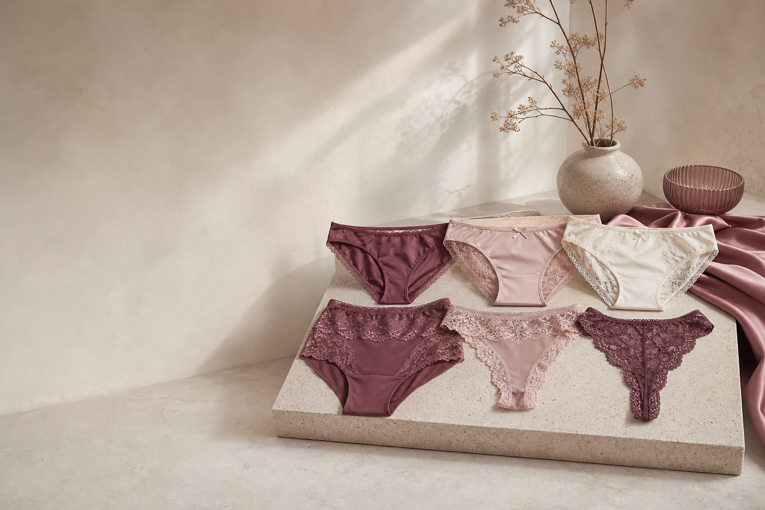 Fancy knickers for everyday comfort and special occasions