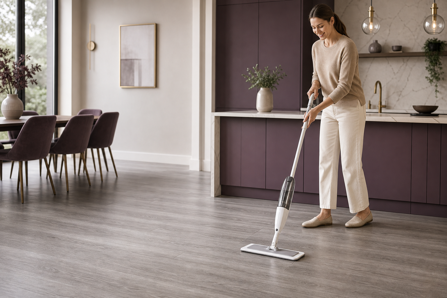 Shop flooring and floor-care products by room, finish and budget