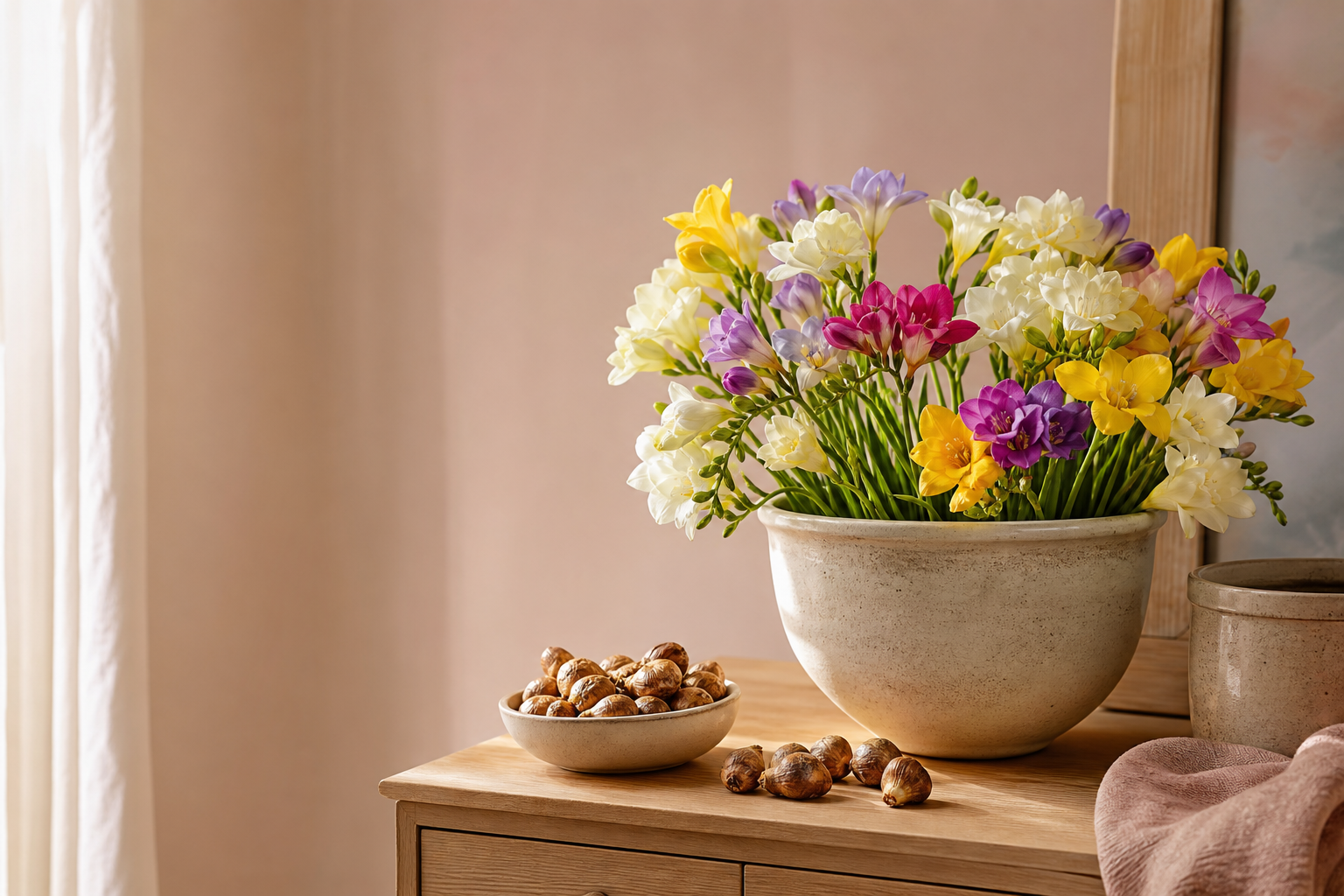Freesia bulbs for colour, scent and pot-grown displays