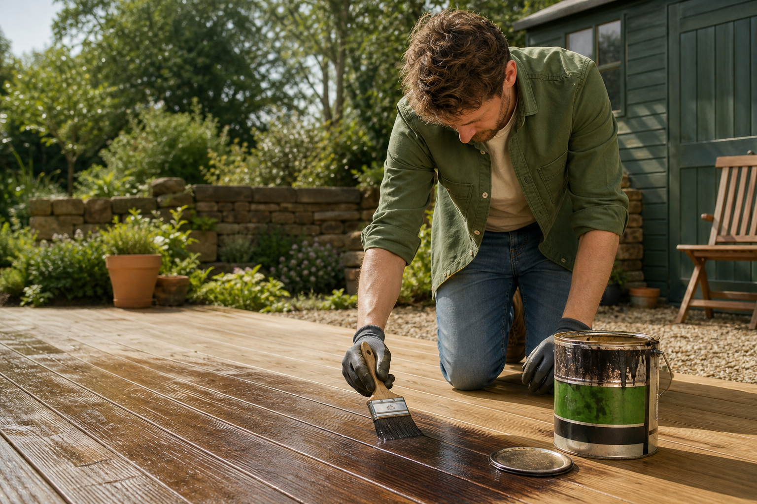 Choose garden paints for sheds, fences and furniture