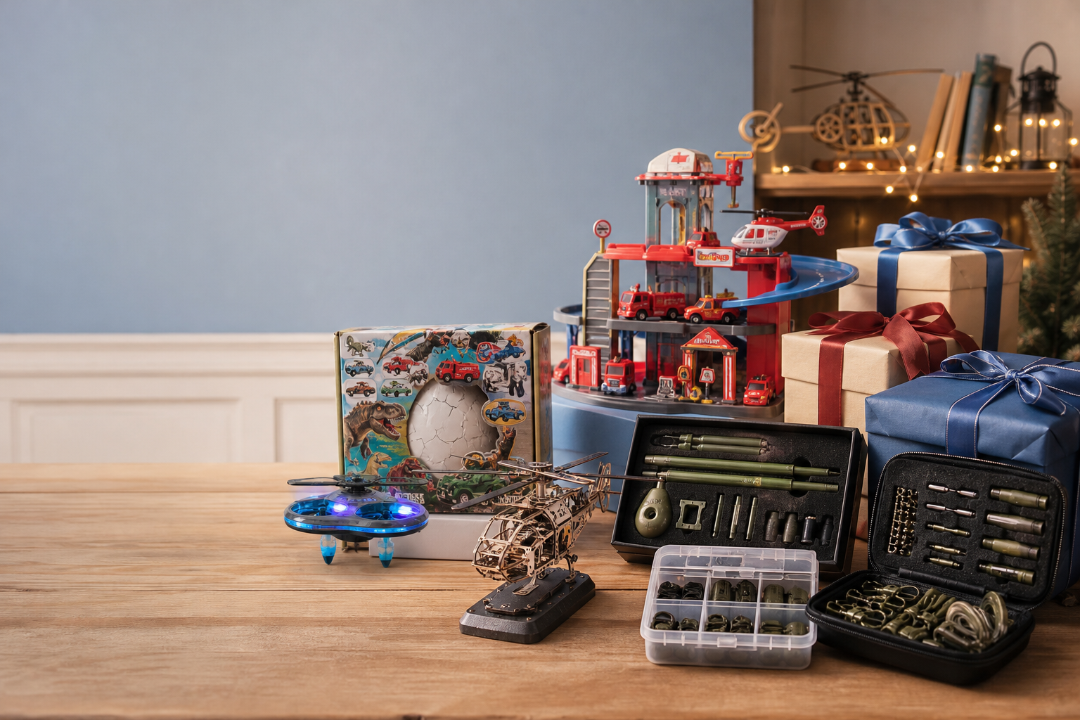 Helicopter toys, models and themed gifts