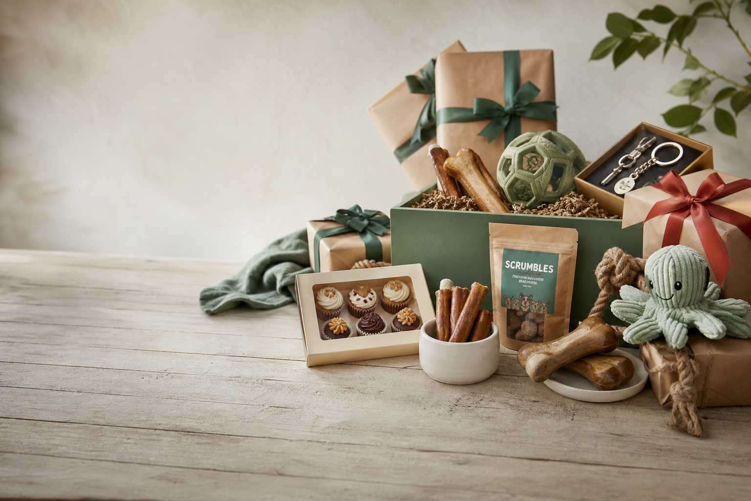 Dog gifts for birthdays, playtime and cosy days