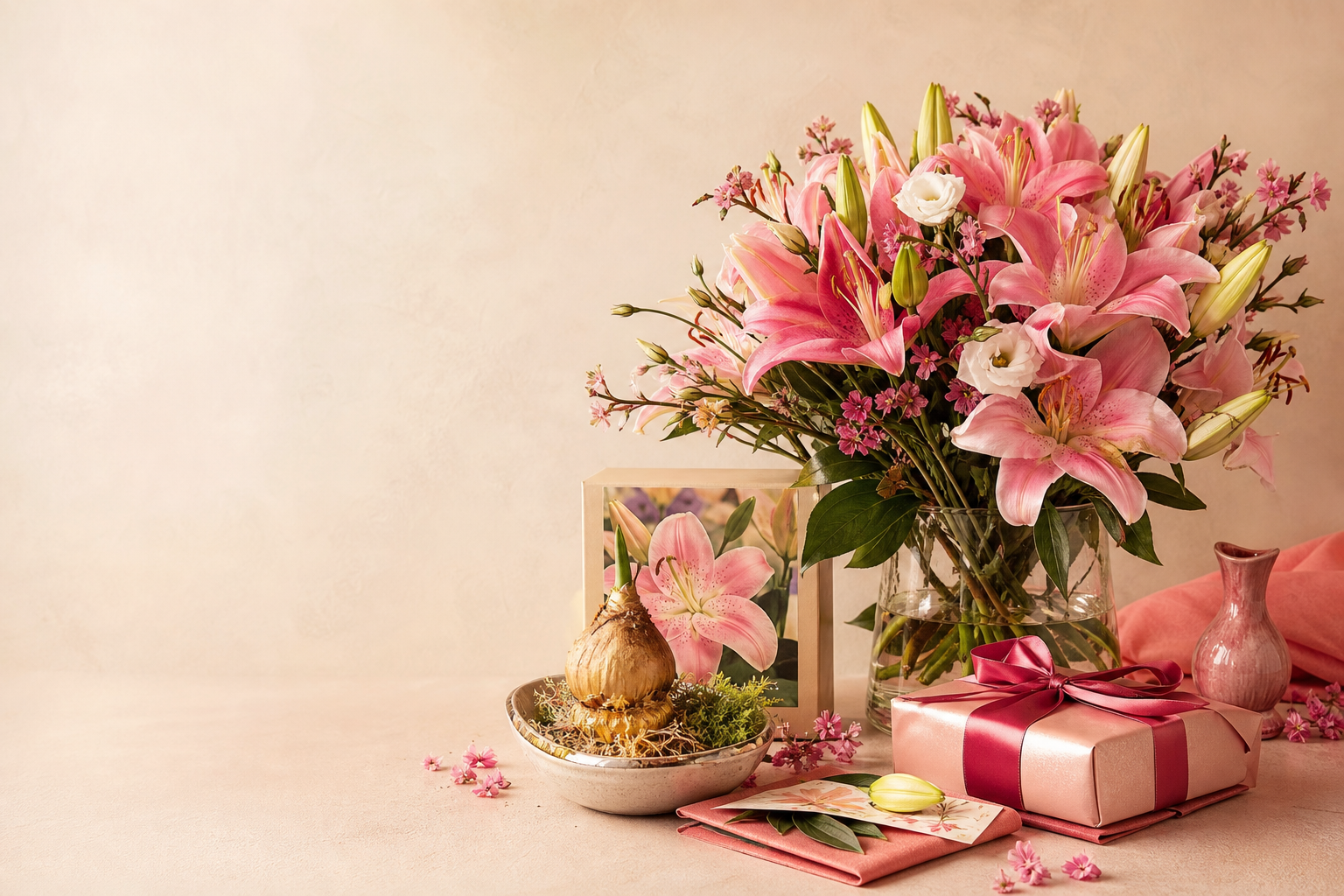 Lilies, bulbs and floral gifts