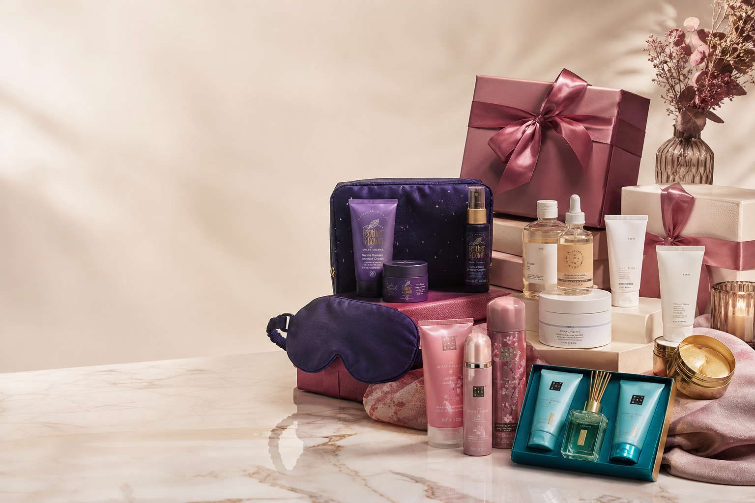 Luxury skincare, gift sets and daily treatments