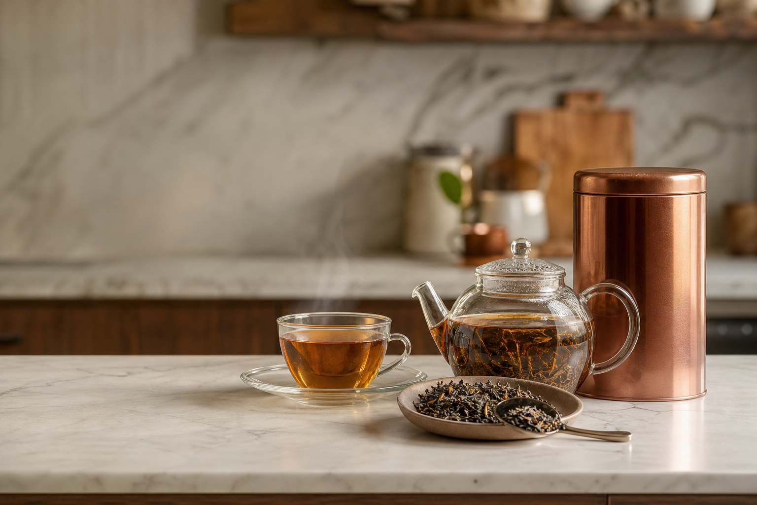 Fine loose leaf teas for better cups