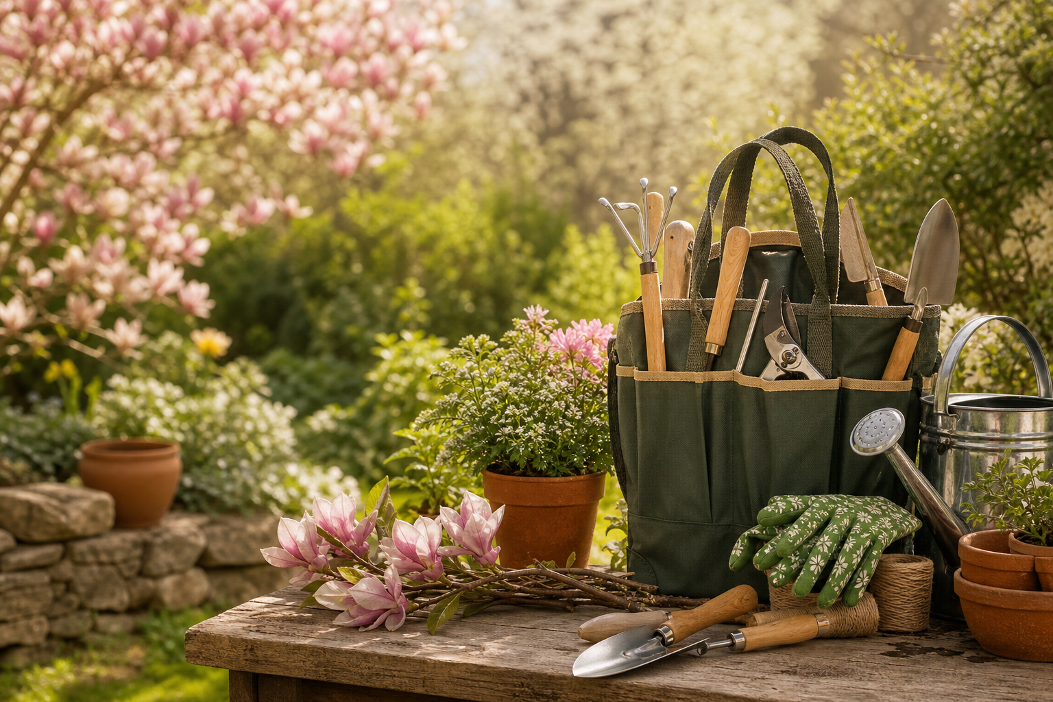 Magnolias and garden flowers for every border