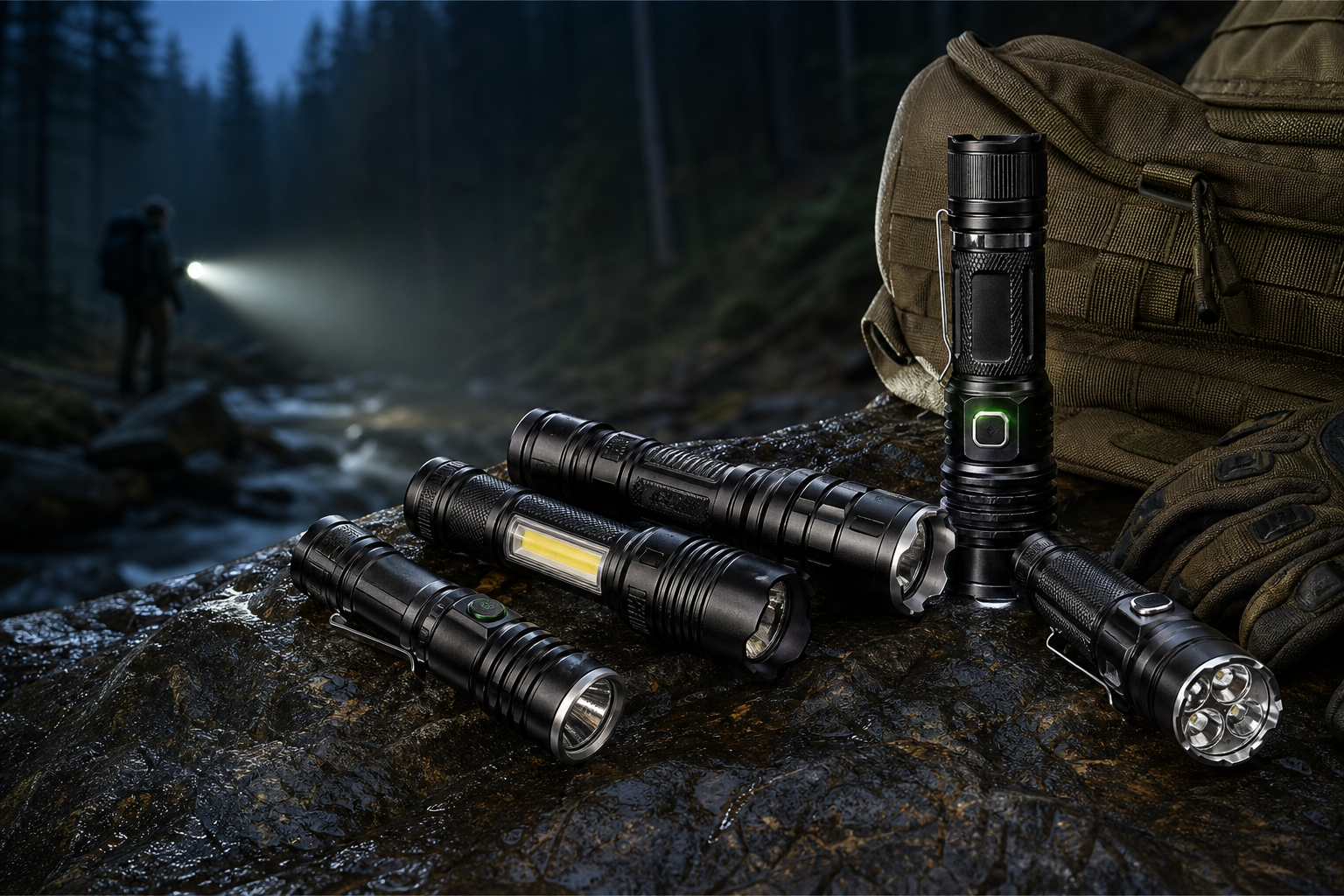 Tactical torches built for everyday carry, work and night use
