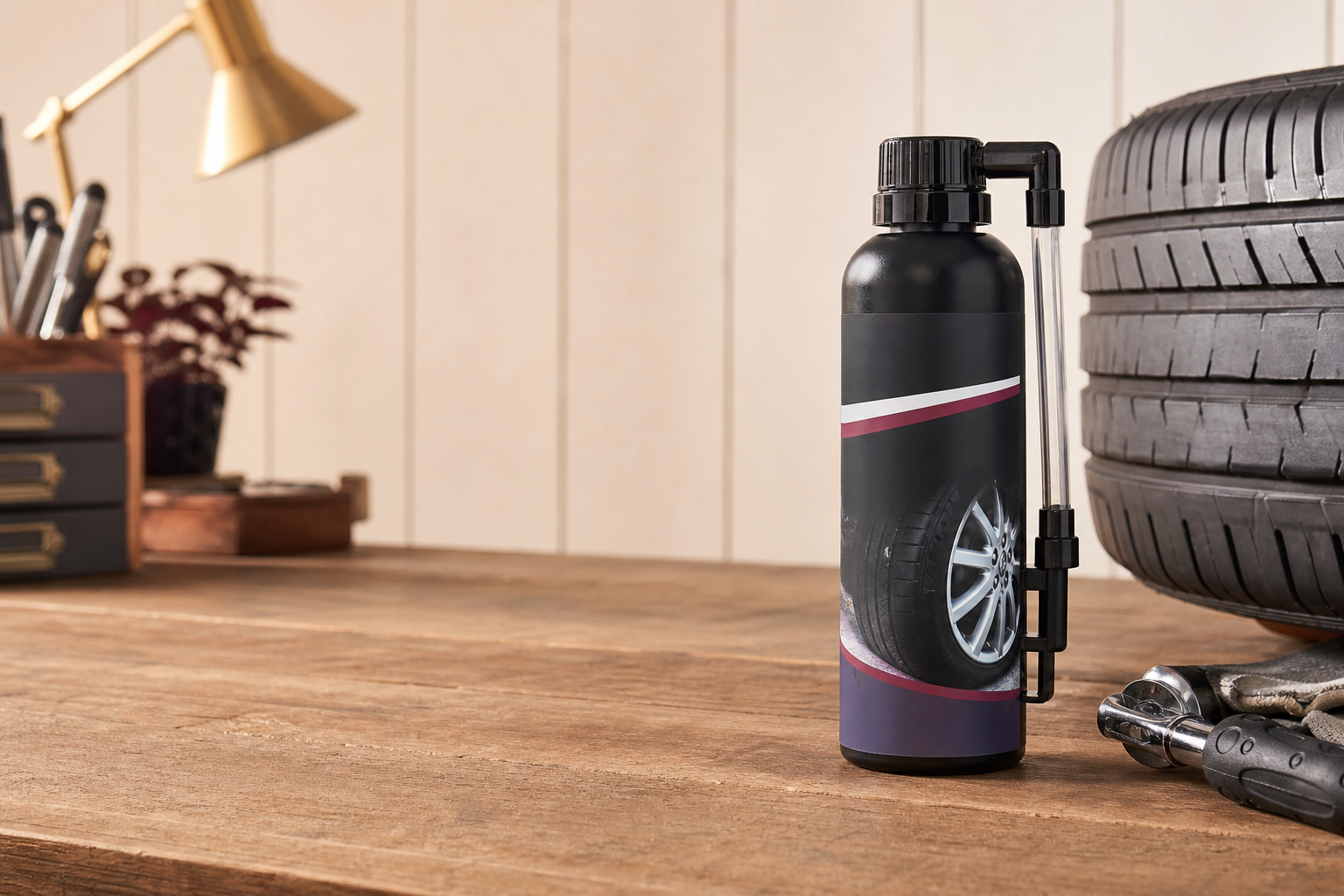 Tyre sealant for quick roadside repair